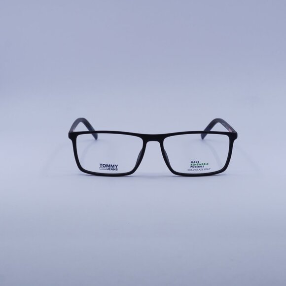 Tommy Hilfiger TJ 0019 0003 00 Eyeglasses Black 55mm Rectangle Frame - Picture 3 of 10